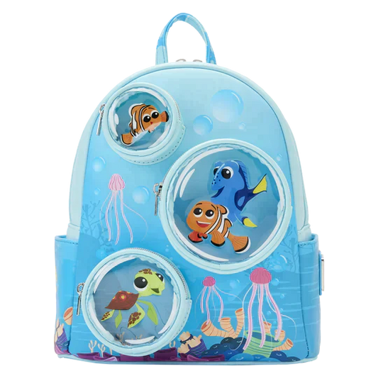 Loungefly Disney Finding Nemo 20th Anniversary Bubble Pockets Mini Backpack