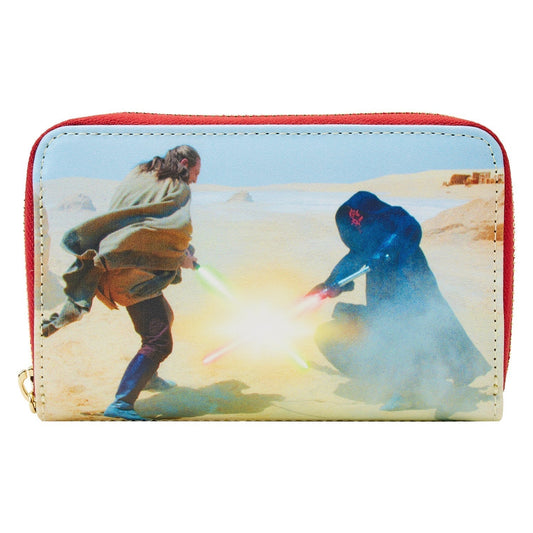 LF STAR WARS SCENES SERIES PHANTOM MENACE ZIPAROUND WALLET
