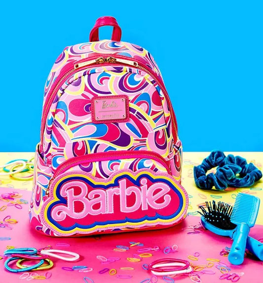Loungefly Barbie Totally Hair 30th Anniversary Mini Backpack Standard