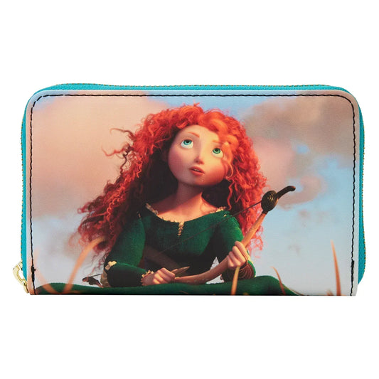 LF DISNEY BRAVE MERIDA PRINCESS SCENE ZIPAROUND WALLET
