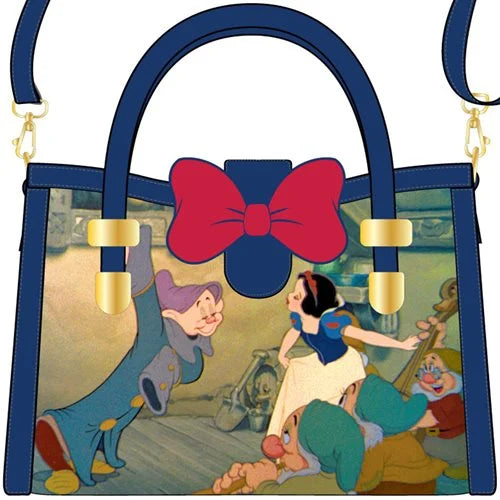 Snow White Film Scenes Crossbody Purse