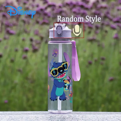 Gourde Sport Disney Stitch 800ml/27oz– Anti-Fuite, Design Cartoon, Léger et Portable – Idéal pour Escalade, Course, Fitness & Cadeau