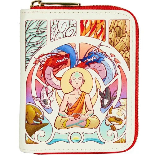 Avatar: The Last Airbender Avatar Aang Meditation Zip-Around Wallet