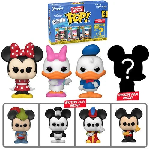 Disney Classics Minnie Mouse Bitty Pop! Mini-Figure 4-Pack
