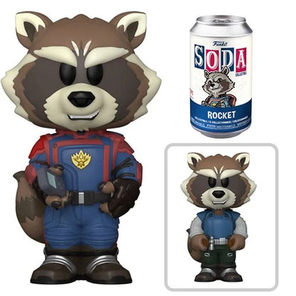 Guardians of the Galaxy Volume 3 Rocket Soda Vinyl Figure - Chance Of Chase