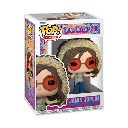 Janis Joplin Pop! Vinyl Figure #296