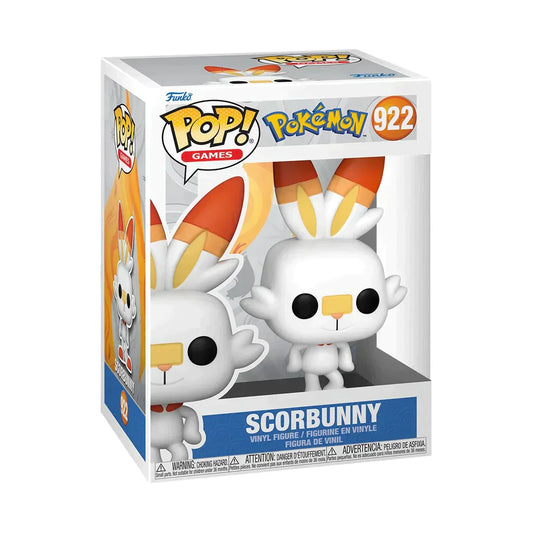 Funko POP! Games: Pokemon Scorbunny 4.15-in Vinyl Figure