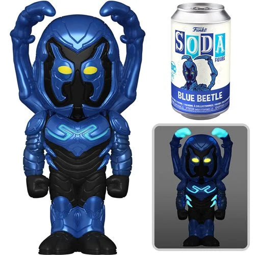 Blue Beetle Soda Vinyl Figure