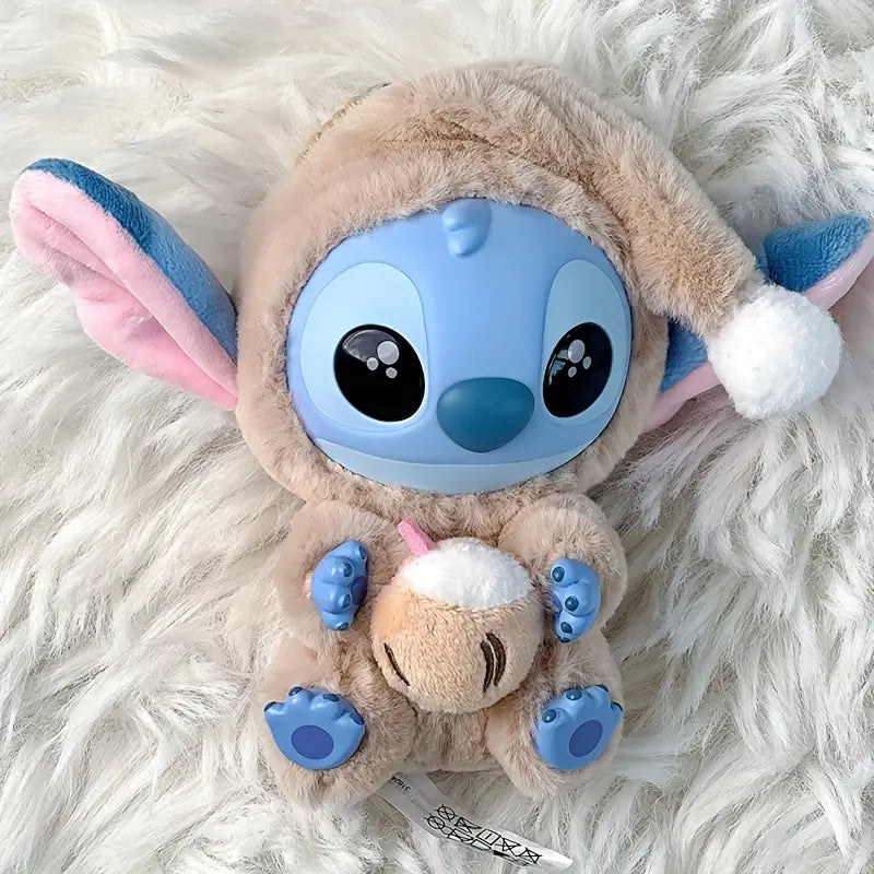 Stitch Eat Something Before Sleep Series Vinyl Figure Confirmed - Whole Set