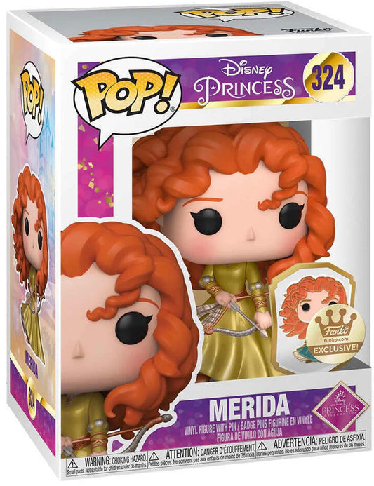 Funko Pop ! Disney Ultimate Princess Merida #324 - Funko Shop Exclusive