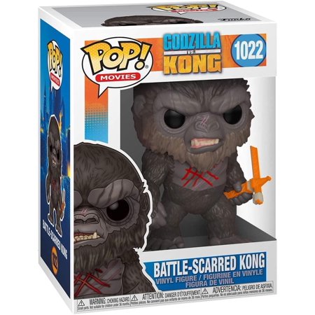 Pop Movies Godzilla vs Kong 3.75 Inch - Battle Scarred Kong #1022