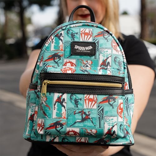 Spider-Man: Across the Spider-Verse Comic Strip Mini-Backpack - Entertainment Earth Exclusive