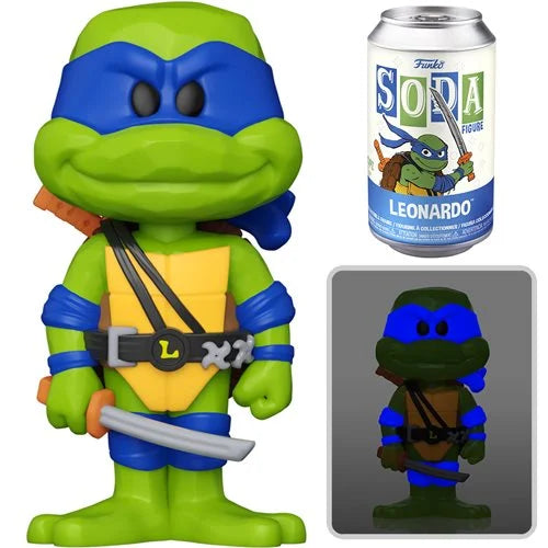 Teenage Mutant Ninja Turtles Leonardo Soda Vinyl Figure (Chance Of Chase)