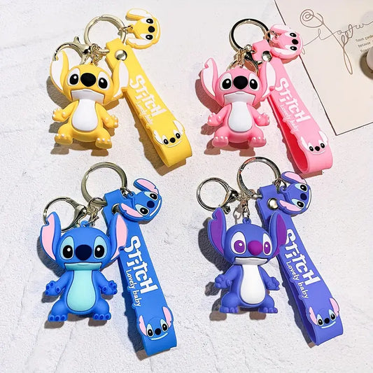 Porte-clés en Silicone Stitch