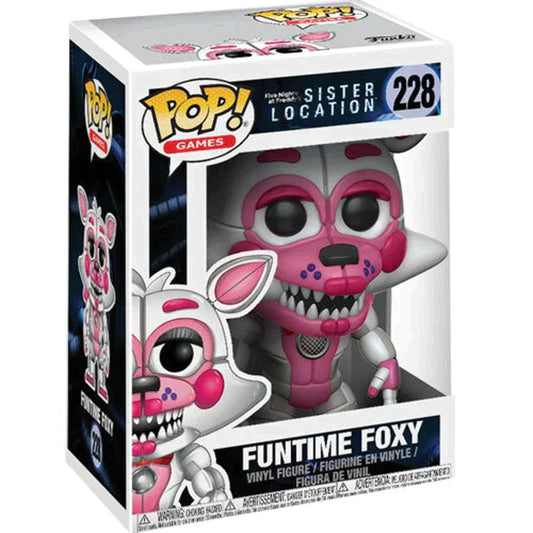 Funko Pop! Games 228 Funtime Foxy Five Nights At Freddy's Sister Location