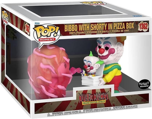Funko Spirit Halloween Killer Klowns from Outer Space Bibbo with Shorty in Pizza Box Movie Moment POP! Figure