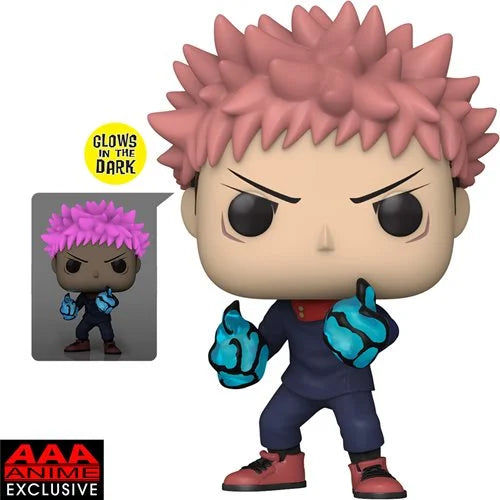 Jujutsu Kaisen Yuji Itadori Divergent Fist Glow-in-the Dark Pop! Vinyl Figure - AAA Anime Exclusive