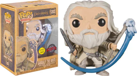 Funko Pop! Movies 1203 Lord of the Rings Gandalf the White Special Edition Glow