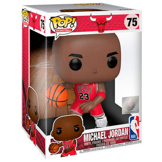 POP figure NBA Bulls Michael Jordan Red Jersey 25cm