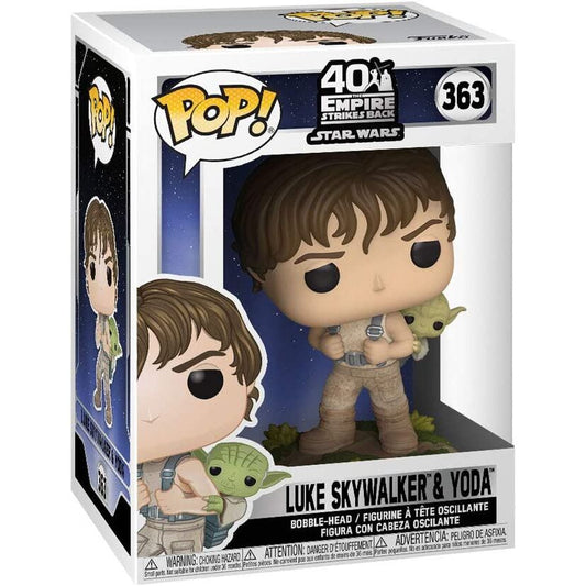 POP figure Star Wars Training Luke with Yoda