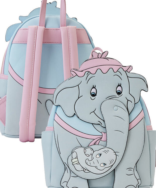 Mini Sac À Dos Dumbo Avec Sa Mère Loungefly ( Disney )