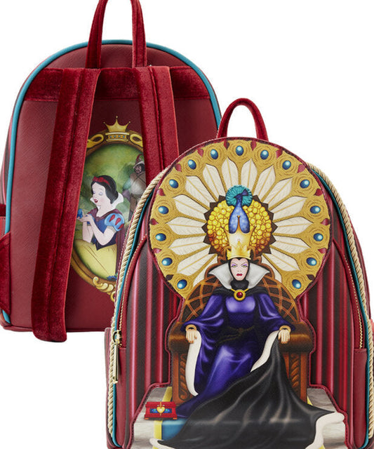 Mini Sac À Dos La Méchante Reine Loungefly ( Disney ) Trône