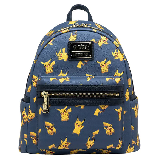 707 Street Exclusive - Loungefly Pokemon Pikachu Allover Print Mini Backpack