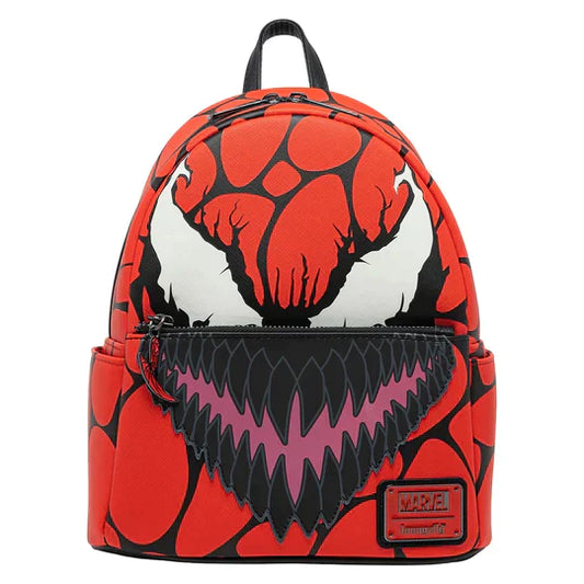707 Street Exclusive - Loungefly Marvel Glow in the Dark Carnage Cosplay Mini Backpack