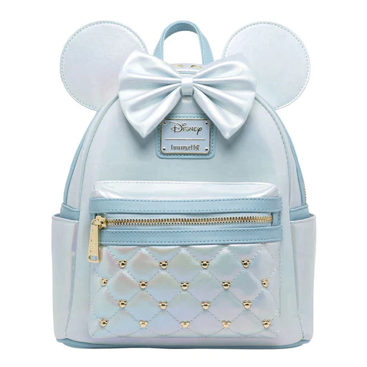 707 Street Exclusive - Loungefly Disney The Minnie Mouse Classic Series Mini Backpack - Iridescent Sky
