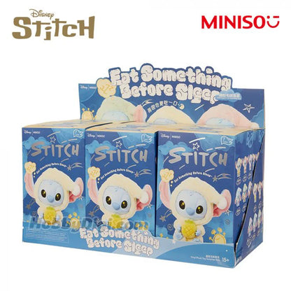 Stitch Eat Something Before Sleep Series Vinyl Figure Confirmed - Whole Set