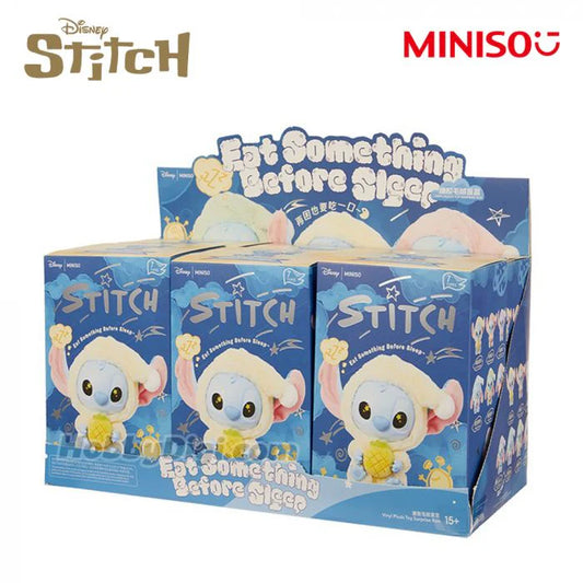 Stitch Eat Something Before Sleep Series Vinyl Figure Confirmed - Whole Set