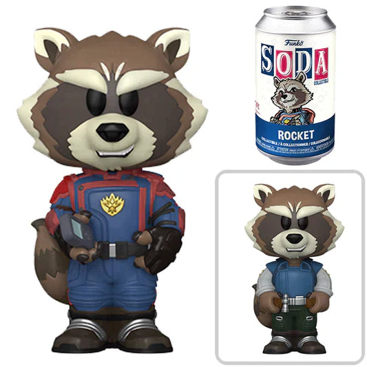Vinyl Soda: GOTG3 - Rocket w/ Chance of Chase Funko Soda