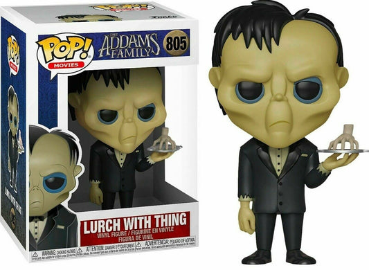 Funko Pop! Movies Addams Family Lurch with Thing 805 (Condition 7/10)