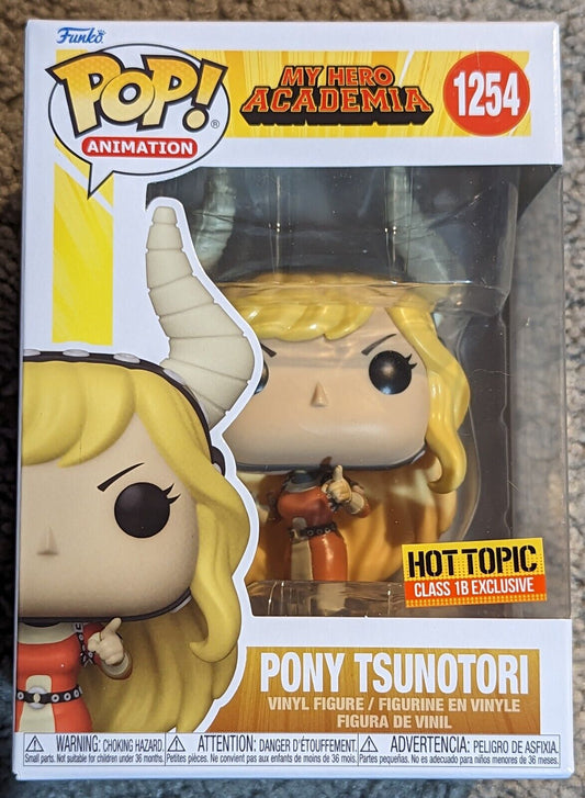 Funko Pop! #1254 Animation My Hero Academia Pony Tsunotori Class 1B Hot Topic