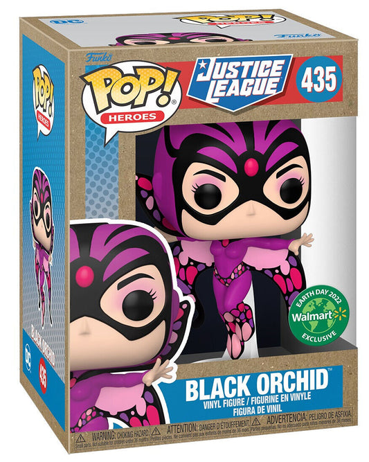 Funko Pop! Justice League Black Orchid #435 Earth Day 2022 Walmart Exclusive New