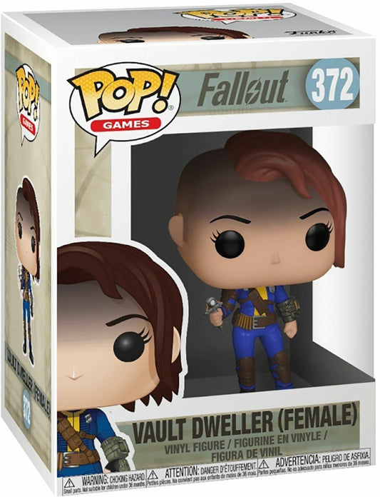 Funko POP! Games - Fallout S2 Vinyl Figure - VAULT DWELLER (Female) #372