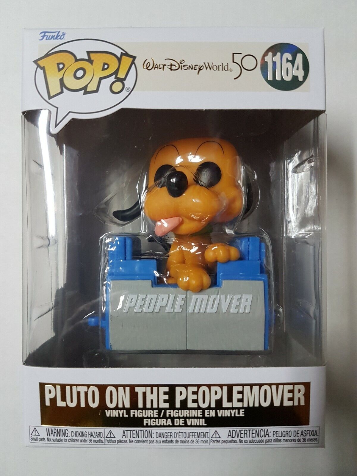 Funko Pop Walt Disney World 50 #1164 Pluto on the Peoplemover
