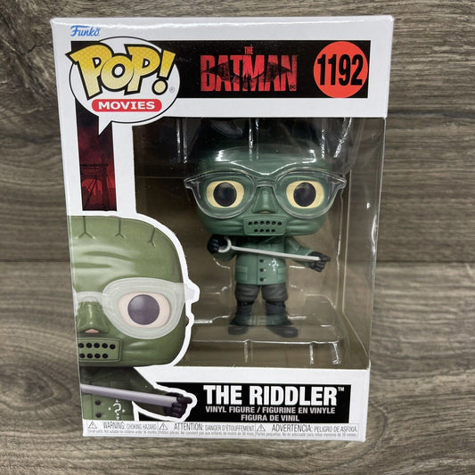 Funko POP! Movies Batman (2022) Vinyl Figure - THE RIDDLER #1192 w/Protector