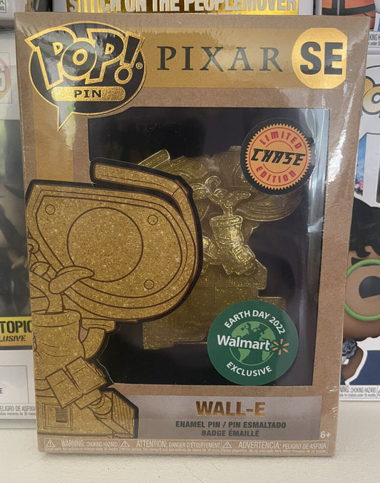 Funko Pop Pin! Wall-E Walmart Earth Day Exclusive Gold Chase