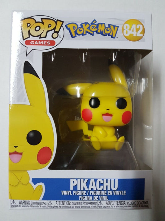 Funko Pop Pokemon #842 Pikachu Figure Brand New