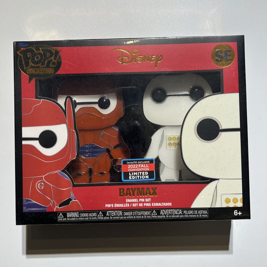 D23 Expo 2022 Baymax Exclusive Funko Pop LE Pin Loungefly Exclusive