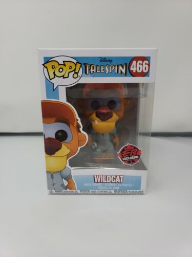 Disney Talespin Wildcat (#466) GameStop Funko Pop Vinyl (LITTLE DAMAGED) Condition 7/10