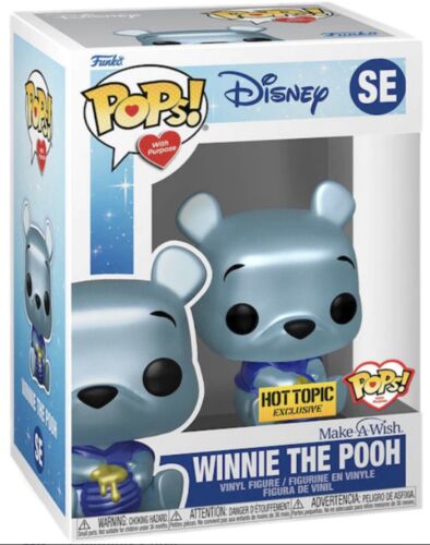 Funko Pop Make A Wish SE Winnie the Pooh Metallic Hot Topic Exclusive