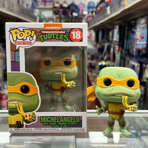 Funko Pop! Retro Toys TMNT Teenage Mutant Ninja Turtles #18 Michelangelo