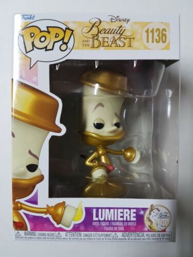 Funko Pop Disney Beauty and the Beast #1136 Lumiere Figure