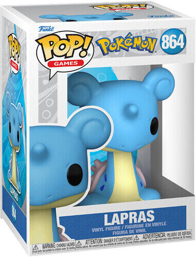 FUNKO POP! GAMER: Pokemon- Lapras [New Toy] Vinyl Figure