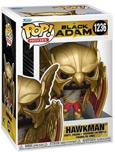 FUNKO POP! MOVIES: Black Adam - Hawkman [New Toy] Vinyl Figure