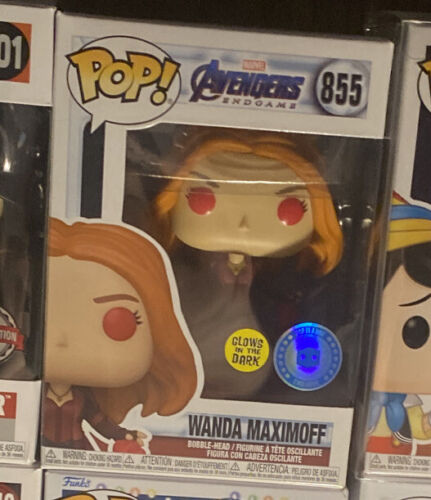 Funko Pop! Marvel Avengers Endgame #855 Wanda Maximoff GITD Pop In A Box
