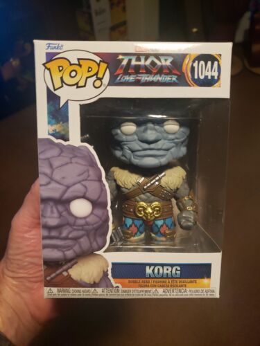 Funko Pop! Marvel Thor: Love and Thunder - Korg Vinyl Figure #1044 w/Protector