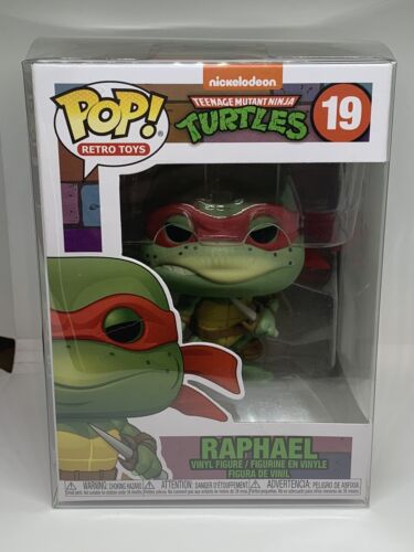 Funko POP RAPHAEL 19 TMNT Teenage Mutant Ninja Turtles with POP Protector